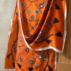 100 percent Silk scarf